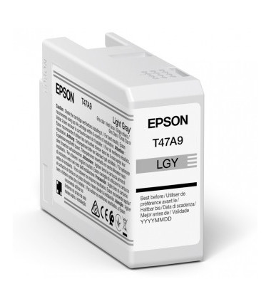 Epson UltraChrome Pro 10 ink, T47A9, Ink Cartridge, Light Gray