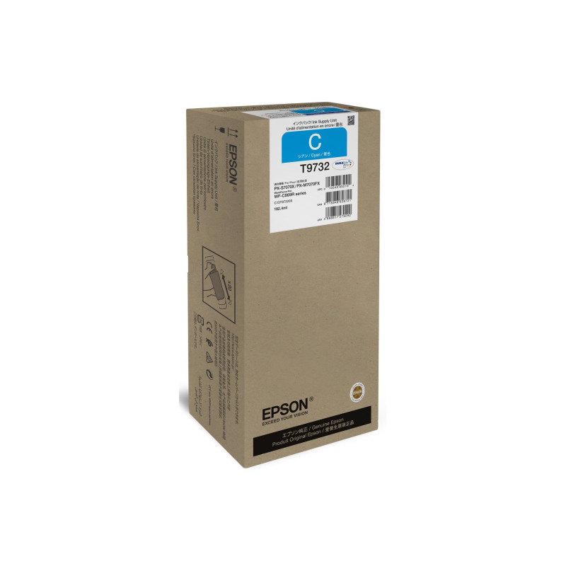 Epson WorkForce Pro WF-C869R XL Ink Supply Unit, C13T97320N, Ink pack, Cyan