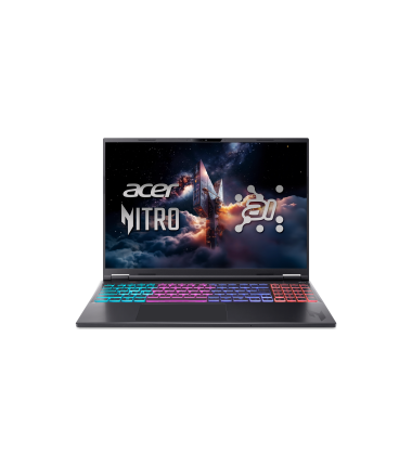 Acer, Nitro V 16S AI AN16S-61-R6Q1, Obsidian Black, 16 ", IPS, WUXGA, AMD Ryzen AI 7, 350, 16 GB, DDR5, Solid-state dr