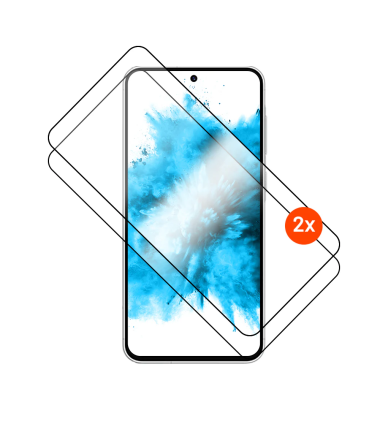 FIXED Full Cover 2,5D Tempered Glass with applicator for Samsung Galaxy A57 5G, 2 pcs, black | Fixed Full Cover 2.5D | Screen pr
