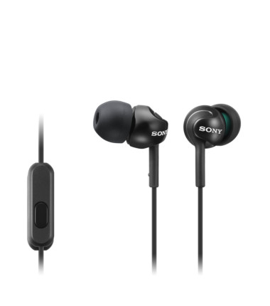 Sony In-ear Headphones EX series, Black | Sony | MDR-EX110AP | In-ear | Black
