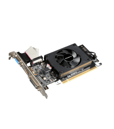 Gigabyte, GV-N710D3-2GL 2.0, NVIDIA, 2 GB, GeForce GT 710, DDR3, Cooling type Active, DVI-D ports quantity 1, HDMI ports