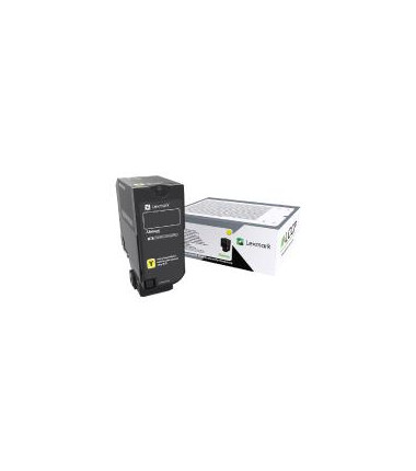 Lexmark Standard Yield Toner Cartridge, Cartridge, Yellow