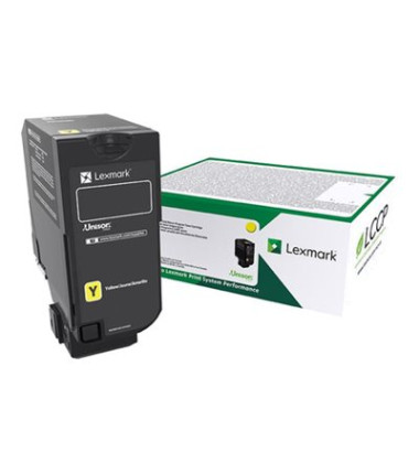 Lexmark Genuine High Capacity Yellow Return Programme 84C2HY0 Toner Cartridge | Lexmark Yellow
