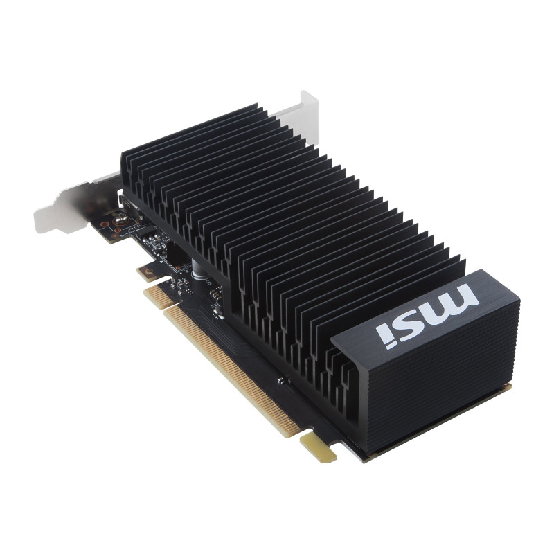 MSI, GeForce GT 1030 2GHD4 LP OC, NVIDIA, 2 GB, GeForce GT 1030, DDR4, HDMI ports quantity 1, PCI Express 3.0 x16 (uses x
