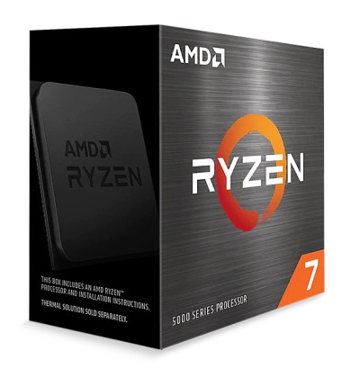 AMD, Ryzen 7 5700X, 3.4 GHz, AM4, Processor threads 16, AMD, Processor cores 8