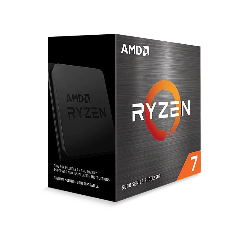 AMD, Ryzen 7 5700X, 3.4 GHz, AM4, Processor threads 16, AMD, Processor cores 8