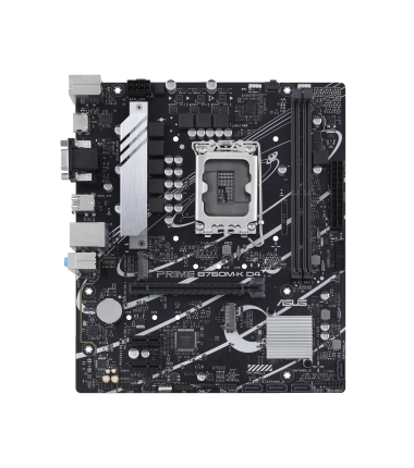 Asus, PRIME B760M-K D4, Processor family Intel, Processor socket LGA1700, DDR4 DIMM, Memory slots 2, Supported hard disk