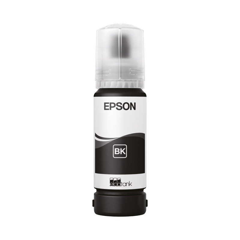 Epson 108 EcoTank, Ink Bottle, Black Epson 108 EcoTank, Ink Bottle, Black