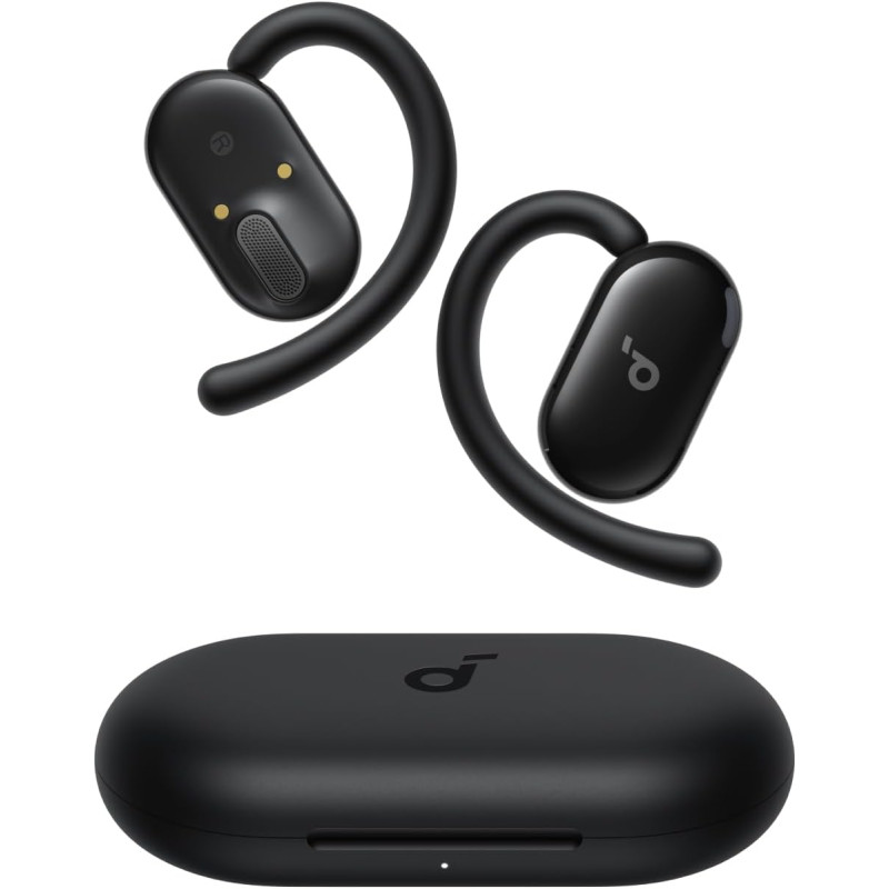 Anker Soundcore, Open-Ear Headphones, V20i, Bluetooth, Open-Ear, Microphone, Black