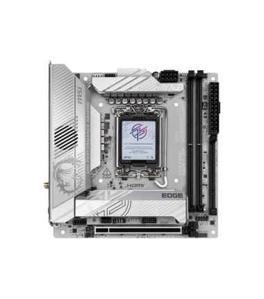 MSI MPG Z890I EDGE TI WIFI, Processor family Intel, Processor socket LGA1851, Supported hard disk drive interfaces SATA, M.2