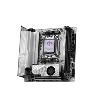 MSI MPG B850I EDGE TI WIFI | Processor family AMD B850 | Processor socket AM5 | DDR5 | Supported hard disk drive interfaces SATA