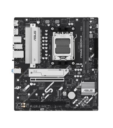 Asus PRIME B850M-K, Processor family AMD, Processor socket AM5, DDR5, Supported hard disk drive interfaces SATA, M.2, Numbe