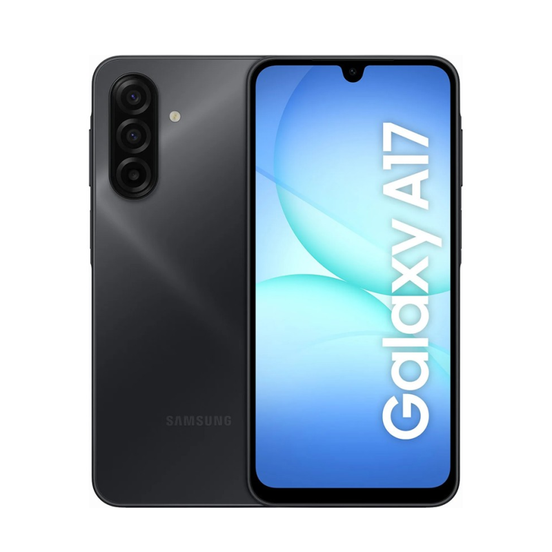 Samsung, Galaxy, A17, Black, 6.7 ", Super AMOLED, 1080 x 2340 pixels, Exynos, 1330, Internal RAM 4 GB, 128 GB, MicroS