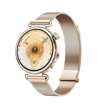 Huawei, WATCH GT 6 41mm, Smart watch, GPS (satellite), AMOLED, 1.32 inches, Waterproof, Gold