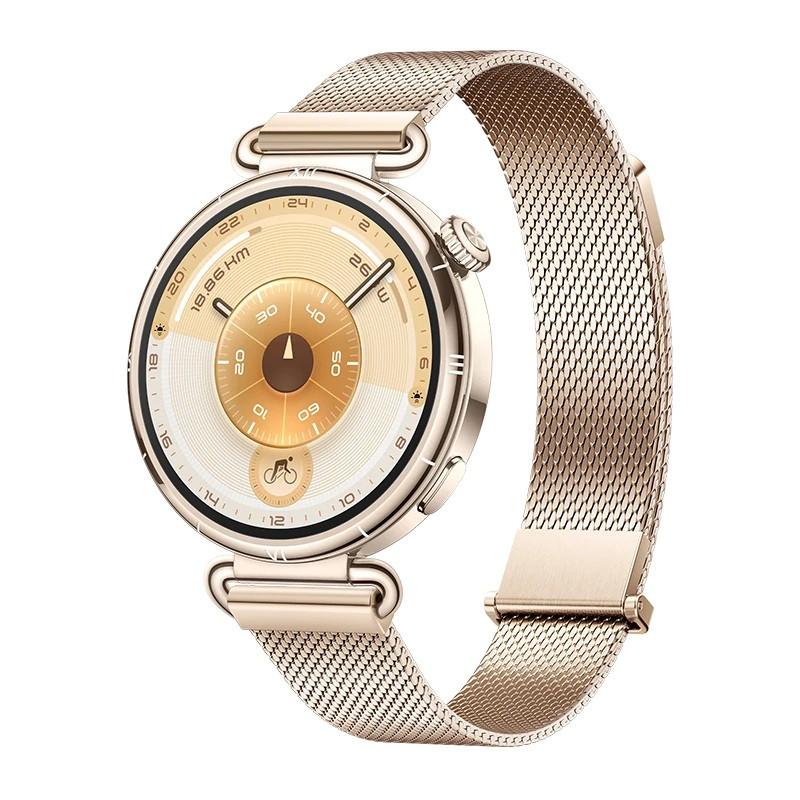 Huawei, WATCH GT 6 41mm, Smart watch, GPS (satellite), AMOLED, 1.32 inches, Waterproof, Gold