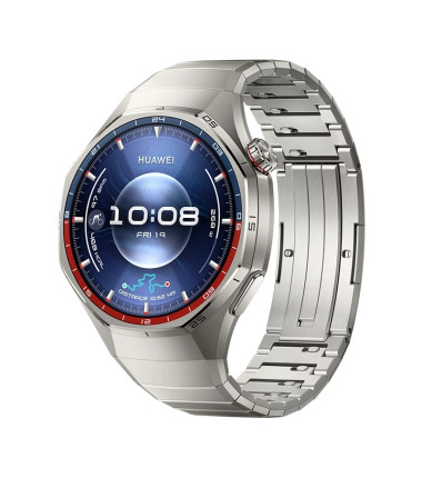Huawei, WATCH GT 6 Pro 46mm, Smart watch, GPS (satellite), AMOLED, 1.47 inches, Waterproof, Titanium