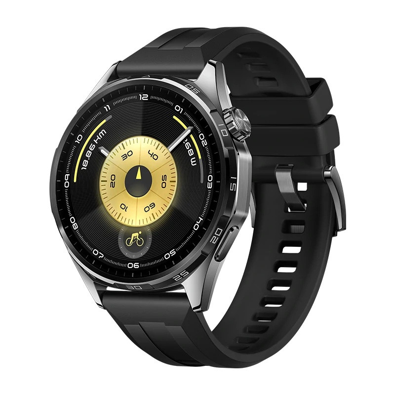 Huawei, WATCH GT 6 46mm, Smart watch, GPS (satellite), AMOLED, 1.47 inches, Waterproof, Black