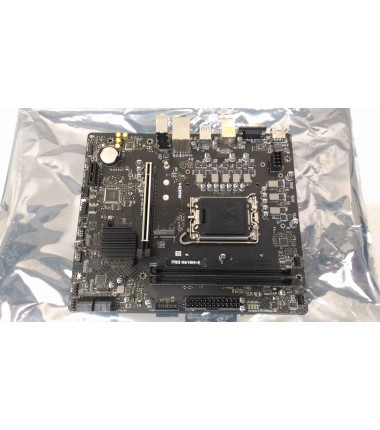 SALE OUT. MSI PRO H610M-E, Processor family Intel, Processor socket LGA1700, Supported hard disk drive interfaces SATA, M.2