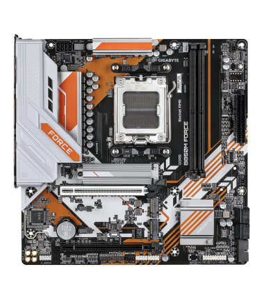 Gigabyte B850M FORCE (rev. 1.0) | Processor family AMD | Processor socket AM5 | DDR5 | Supported hard disk drive interfaces SATA