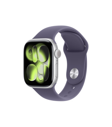 Apple Watch Series 11 GPS + Cellular 42mm Space Grey Aluminium Case with Black Sport Band - S/M, Apple