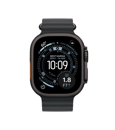 Apple | Watch Ultra 3 | Smart watch | GPS (satellite) | LTPO OLED Always-On Retina display | Black Titanium