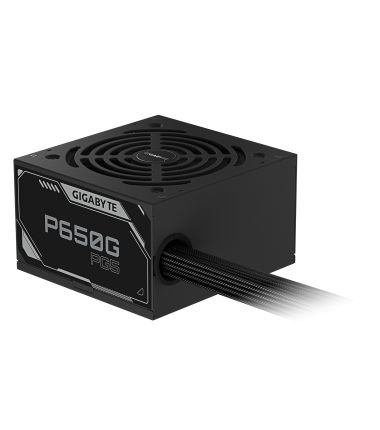 Gigabyte Power Supply | Processor family AMD | P650G PCIE 5.1 | 650 W | Processor socket AM4 | DDR4 DIMM | Memory slots 2 | Supp