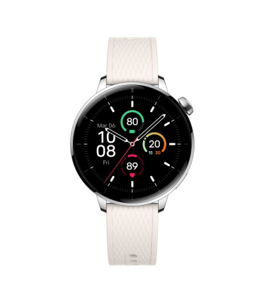 OnePlus, Watch 3 (43mm), Smart watch, GPS (satellite), AMOLED, 1.32", Silver Steel