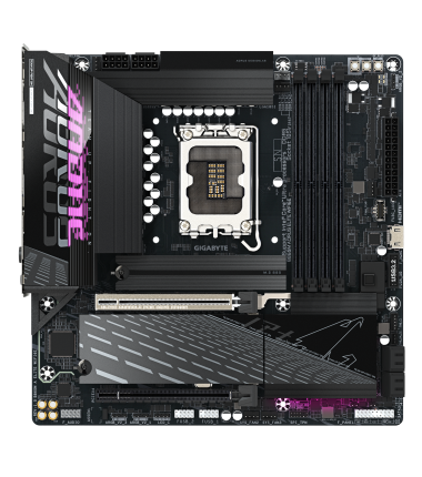 Gigabyte B860M AORUS ELITE WIFI6E | Processor family Intel | Processor socket LGA1851 | DDR5 | Supported hard disk drive interfa
