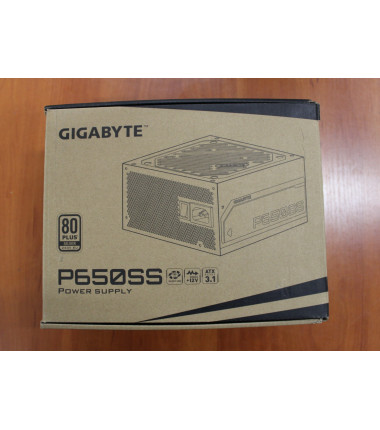 SALE OUT. Gigabyte PSU | GP-P650SS GEU1 | 650 W | REFURBISHED, WITHOUT ORIGINAL PACKAGING, MANUAL AND ACCESSORIES