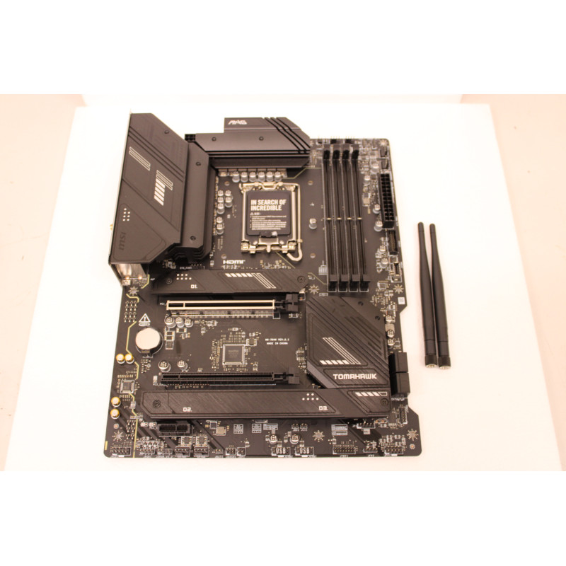 SALE OUT. MSI MAG B760 TOMAHAWK WIFI, Processor family Intel, Processor socket LGA1700, DDR5, Supported hard disk drive inte