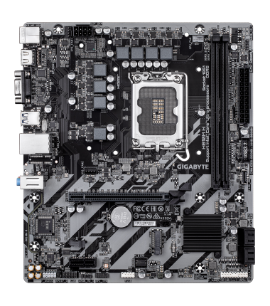 Gigabyte H810M H | Processor family Intel | Processor socket LGA1851 | DDR5 | Supported hard disk drive interfaces SATA, M.2 | N