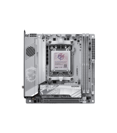 MSI MPG X870I EDGE TI EVO WIFI, Processor family AMD, Processor socket AM5, DDR5, Supported hard disk drive interfaces SATA