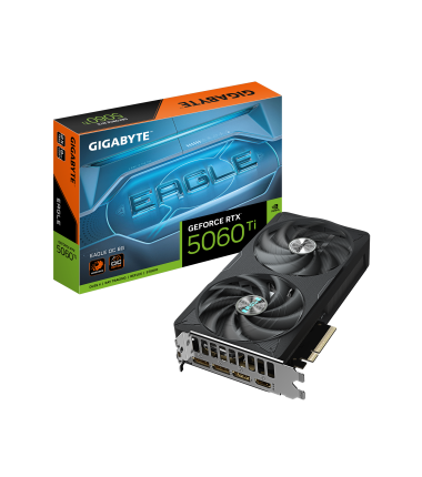 Gigabyte GeForce RTX 5060 Ti EAGLE OC 8G | NVIDIA | 8 GB | GeForce RTX 5060 Ti | GDDR7 | HDMI ports quantity 1 | PCI-E 5.0