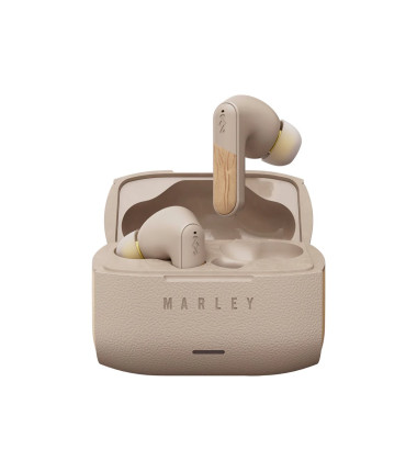 Marley Wireless Earbuds, Trenchtown, Built-in microphone, Bluetooth, ANC, Cream