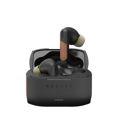 Marley Wireless Earbuds, Trenchtown, Built-in microphone, Bluetooth, ANC, Signature Black