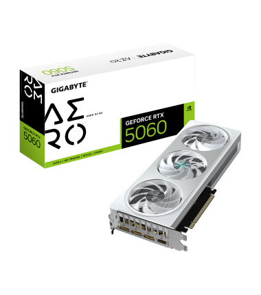 Gigabyte GeForce RTX 5060 AERO OC 8G | NVIDIA | 8 GB | GeForce RTX 5060 | GDDR7 | HDMI ports quantity 1 | PCI-E 5.0