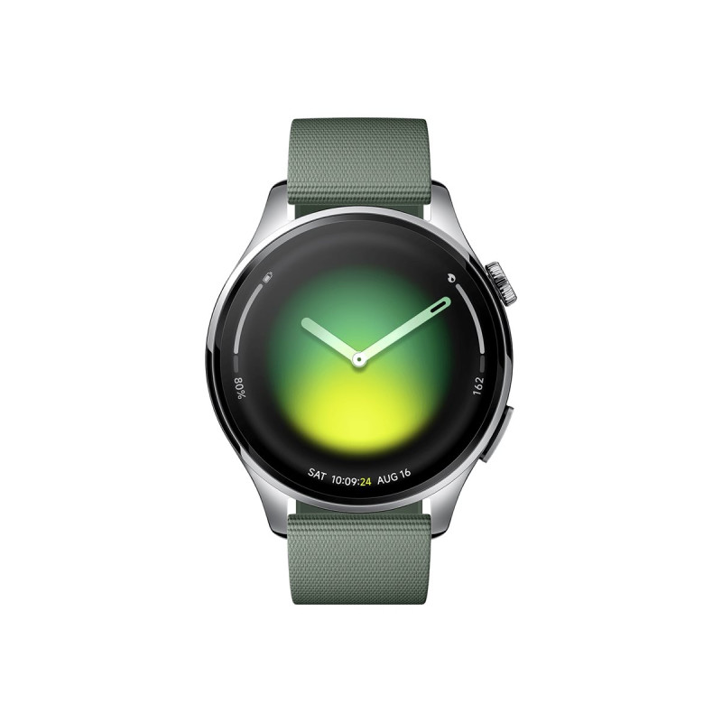 Xiaomi, Watch 5, Smart watch, AMOLED, 1.54", Waterproof, Juniper Green