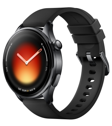 Xiaomi, Watch 5, Smart watch, AMOLED, 1.54", Waterproof, Black