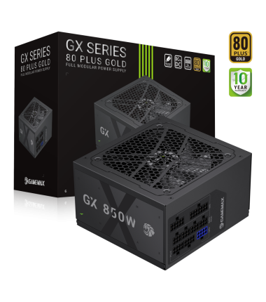 Gamemax PSU | GX 850GF | 850 W | Gold | Full Modular