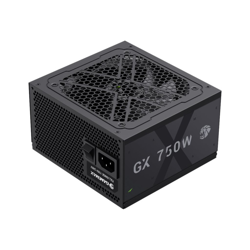 Gamemax PSU, GX 750GF, 750 W, Gold, Full Modular