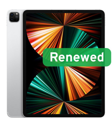 Apple Renewed CPO, iPad Pro 2021 LTE 5th A2461, Silver, 8 GB, 128 GB, Wi-Fi, iPad OS, 12 month(s)
