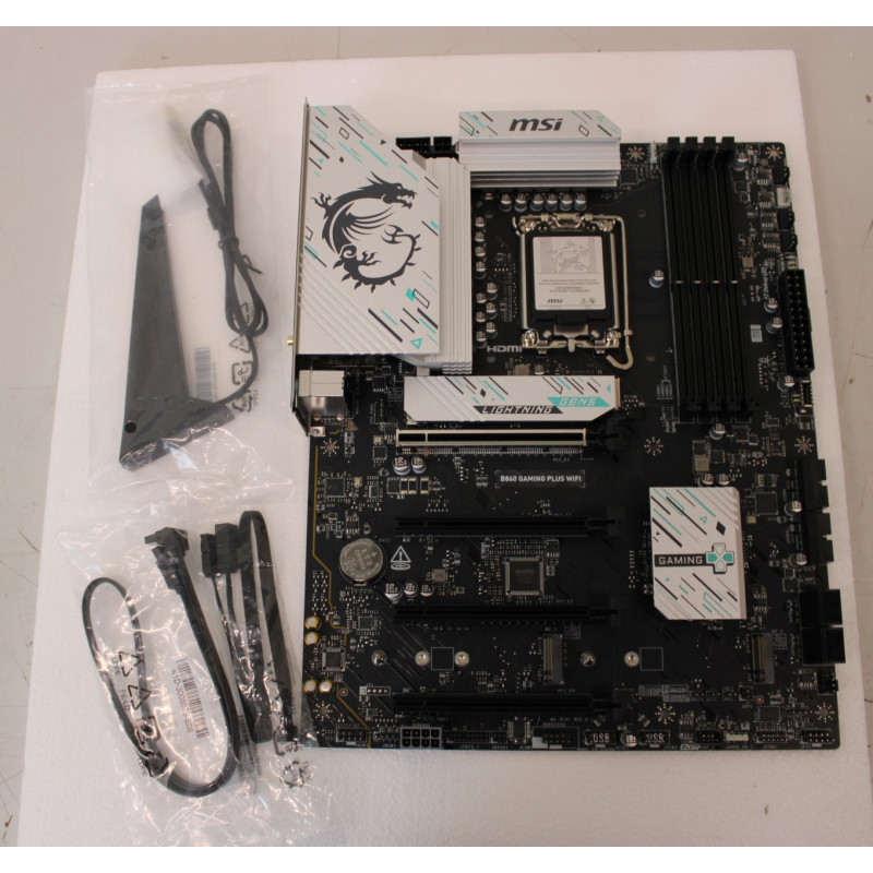 SALE OUT. MSI B860 GAMING PLUS WIFI, Processor family Intel, Processor socket LGA1851, DDR5, Supported hard disk drive inter SALE OUT. MSI B860 GAMING PLUS WIFI, Processor family Intel, Processor socket LGA1851, DDR5, Supported hard disk drive inter