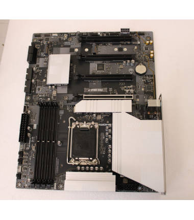 SALE OUT. MSI PRO B860-P, Processor family Intel, Processor socket LGA1851, DDR5, Supported hard disk drive interfaces SATA
