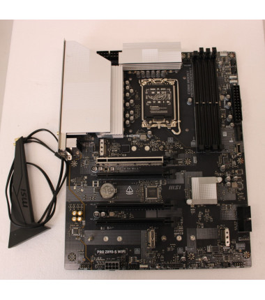 SALE OUT. MSI PRO Z890-S WIFI, Processor family Intel, Processor socket LGA1851, DDR5, Supported hard disk drive interfaces