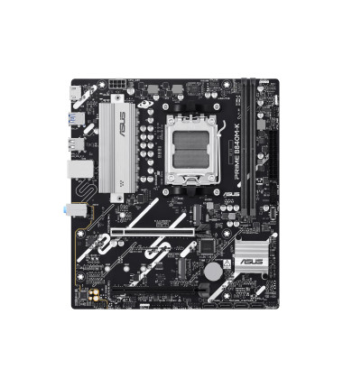 Asus PRIME B840M-K | Processor family AMD | Processor socket AM5 | DDR5 | Supported hard disk drive interfaces SATA, M.2 | Numbe