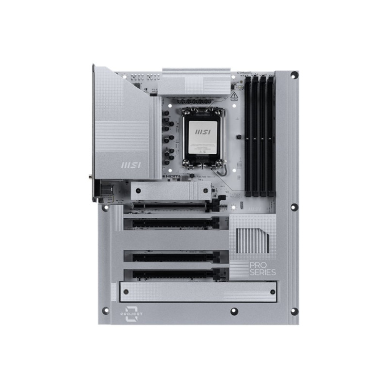 MSI PRO Z890-S WIFI PZ, Processor family Intel, Processor socket LGA1851, DDR5, Supported hard disk drive interfaces SATA, M MSI PRO Z890-S WIFI PZ, Processor family Intel, Processor socket LGA1851, DDR5, Supported hard disk drive interfaces SATA, M