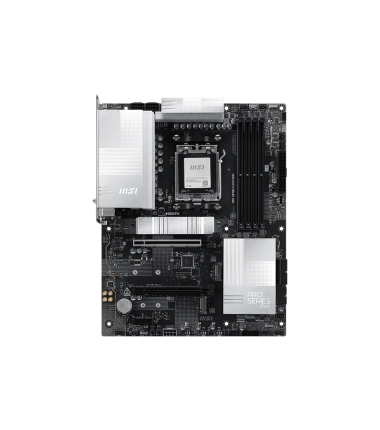MSI PRO X870E-S EVO WIFI, Processor family AMD, Processor socket AM5, DDR5, Supported hard disk drive interfaces SATA, M.2