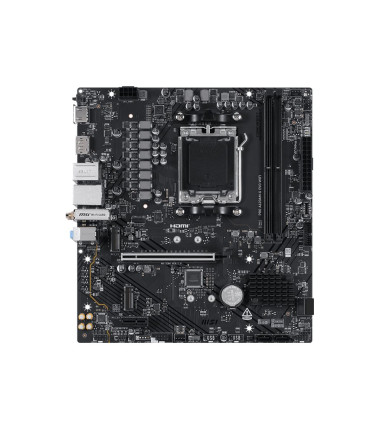 MSI PRO A620AM-G EVO WIFI | Processor family AMD | Processor socket AM5 | DDR5 | Number of SATA connectors 4 | Supported hard di
