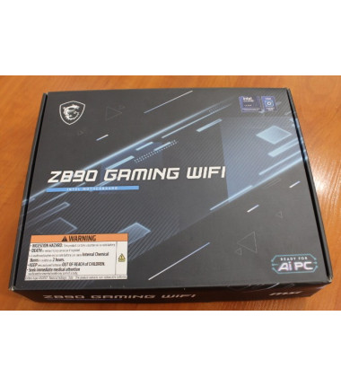 SALE OUT., MSI Z890 GAMING WIFI, Processor family Intel, Processor socket LGA1851, DDR5, Supported hard disk drive interfac